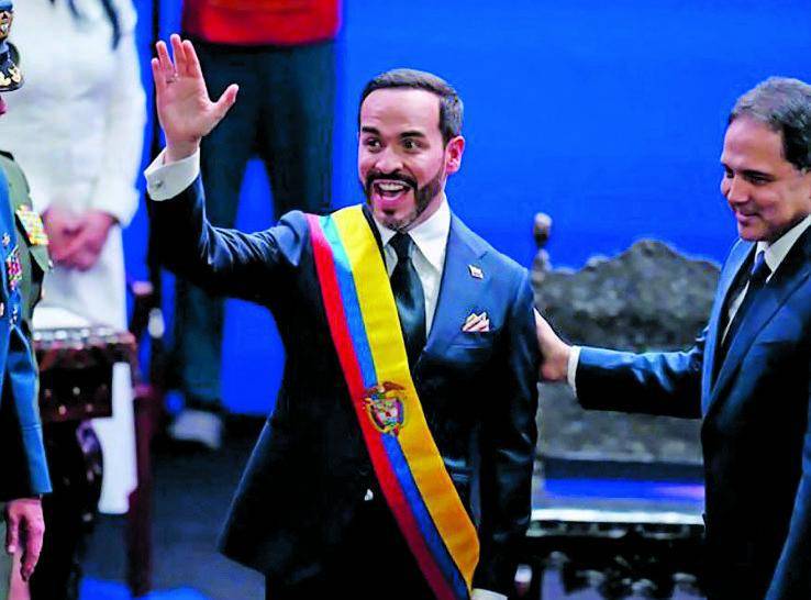 Abelardo de la Espriella durante su posesión como presidente de la República, el pasado 7 de agosto. FOTO Presidencia 