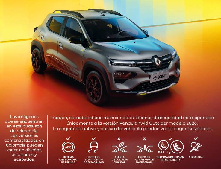 Renault fue pionero en la comercialización de vehículos eléctricos en Colombia. Foto Cortesía