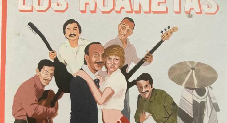 Pieza de la serie <i>La flor caduca de la hermosura de su gloria / Los Ruanetas</i>; acrílico sobre tela, Wilson Díaz, 2011.