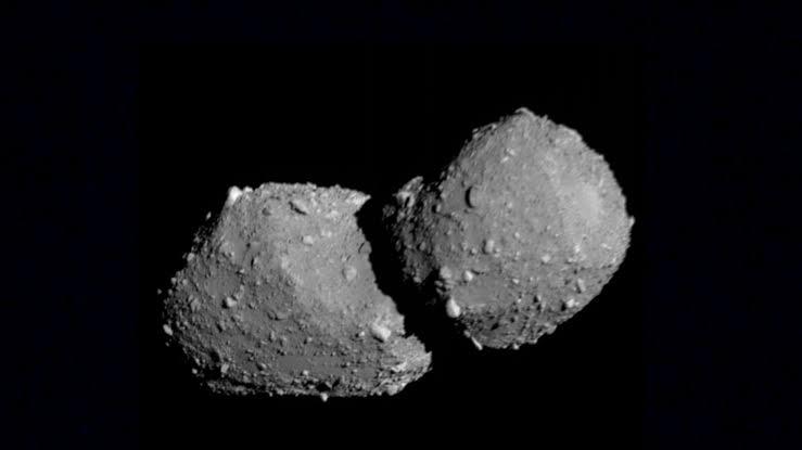 Esta fue la fotografía que la JAXA reveló de Torifune. FOTO: JAXA