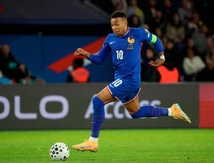 El delantero Kylian Mbappé del Real Madrid lidera la lista de convocados por Francia para el Mundial de 2026. FOTO GETTY 