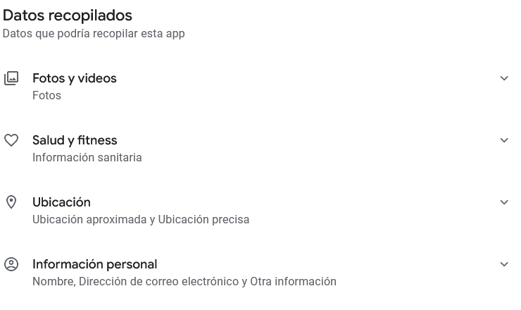 Datos recopilados por la app Tránsito Seguro.