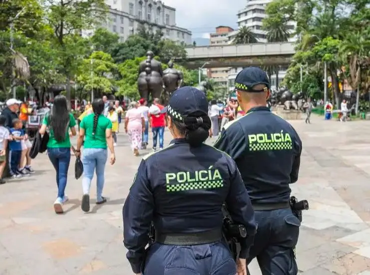 También en el ámbito local de Medellín, uno de los énfasis del gobierno es la seguridad. FOTO: ARCHIVO EL COLOMBIANO
