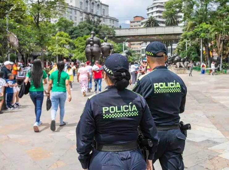También en el ámbito local de Medellín, uno de los énfasis del gobierno es la seguridad. FOTO: ARCHIVO EL COLOMBIANO