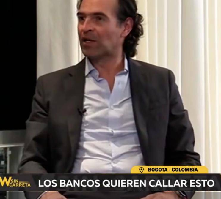 Este es el video que anda circulando con la imagen y la voz de Federico Gutiérrez y David Vélez. 