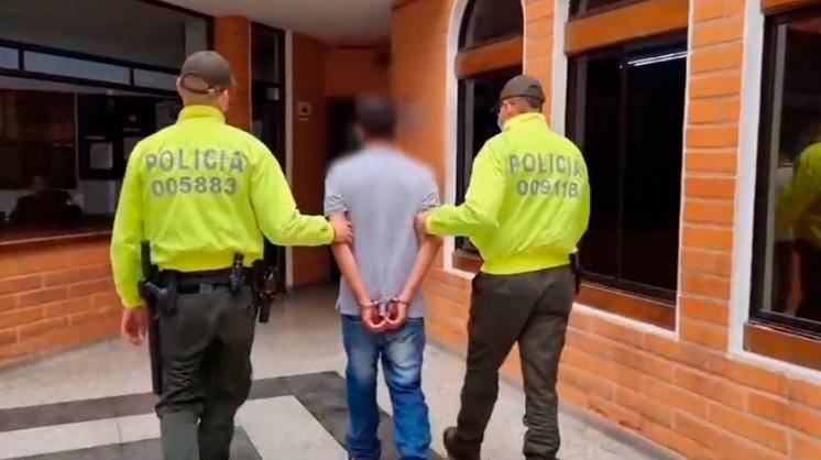 Cuatro personas fueron capturadas por homicidio en Medellín. CORTESÍA POLICÍA