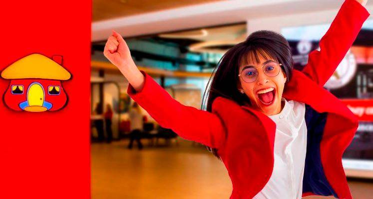 La ‘Casita Roja’ ofrece oportunidades laborales para profesionales, estudiantes y aprendices Sena. FOTO: CORTESÍA