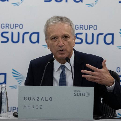 Gonzalo Pérez ha trabajado en empresas de Sura por casi 42 años. En los próximos meses saldrá de la holding. FOTO CAMILO SUÁREZ