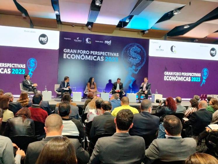 Las afirmaciones se dieron en el panel Mirada Económica a las Regiones. Foto: EL COLOMBIANO