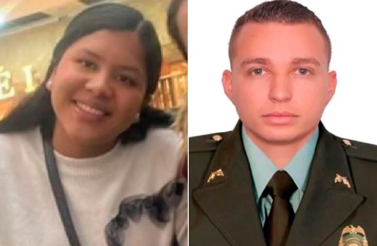 La patrullera Paula Andrea Celis Guzmán, de 28 años, convivió los últimos dos con el también patrullero Carlos Celine Padilla. FOTO cortesía