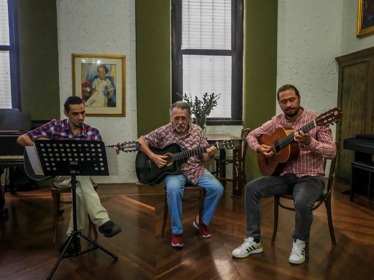 Estudio del artista: Escuela de Tango de Medellín