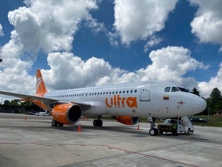 Ultra Air asegura que desde su llegada, las tarifas se han reducido en un 13% en la rutas que opera. FOTO cortesía