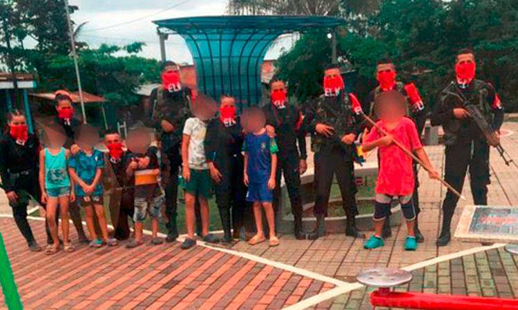 Onu se pronuncia sobre fotografías de niños con miembros del ELN. Foto: Cortesía. 