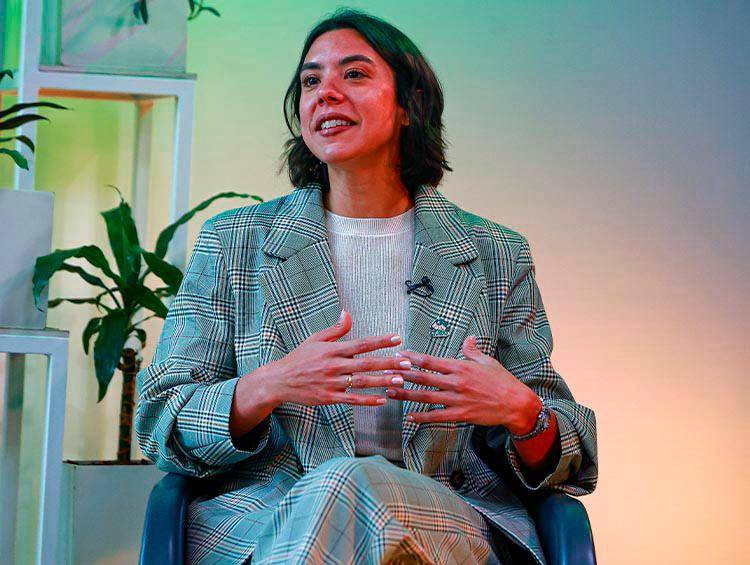 Mercedes Bidart, cofundadora de Quipu. <b>FOTO MANUEL SALDARRIAGA QUINTERO</b>