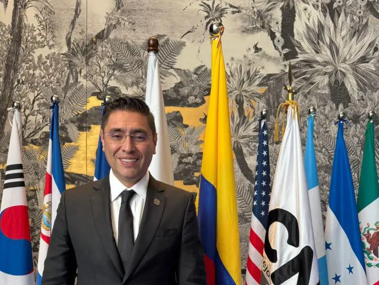 Christian Quiroz, presidente del CNE. Foto: redes