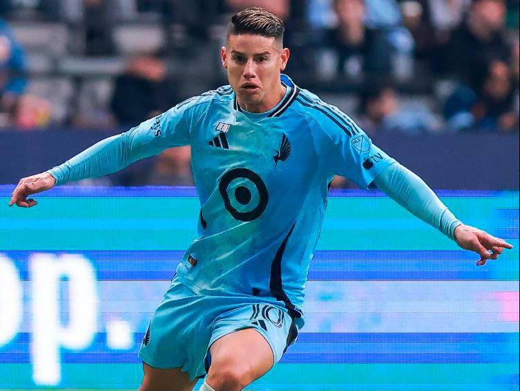 James Rodríguez volvió a jugar un partido oficial después de 117 días. FOTO GETTY