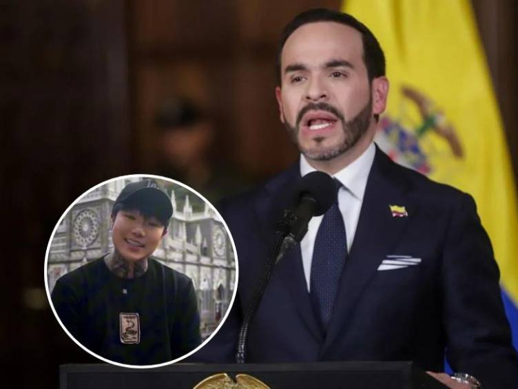 El mandatario respondió y pidió a la Cancillería revisar el caso conforme a la ley colombiana. FOTO: Colprensa / Tomado de Instagram: @zionhwang_