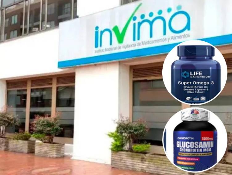Los productos no cuentan con registro sanitario vigente para su comercialización en el país. FOTO: Invima