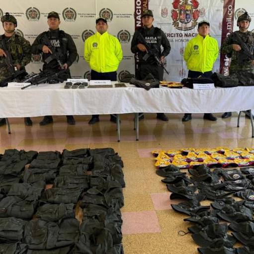 El Ejército y la Policía frustraron el operativo de una de las Disidencias de las FARC: FOTO: CORTESÍA