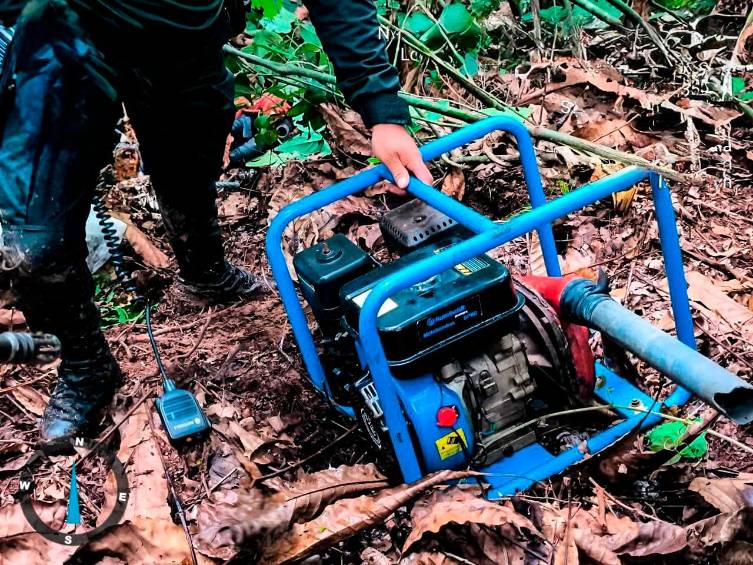 Hallan unidades de minería ilegal en San Carlos, Antioquia: Clan del Golfo sacaba cada mes oro avaluado en $1.600 millones