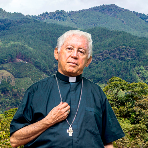 Monseñor Noel Londoño Buitrago es un misionero redentorista que ha recorrido medio mundo con su labor. Hace 10 años llegó a la Diócesis de Jericó donde espera finalizar su misión en 2024. <br />FOTOS ELCOLOMBIANO