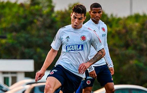 El volante antioqueño Mateus Uribe sufrió una lesión y no estará con Uruguay, ni puede seguir en la Copa América. FOTO CORTESIA FCF