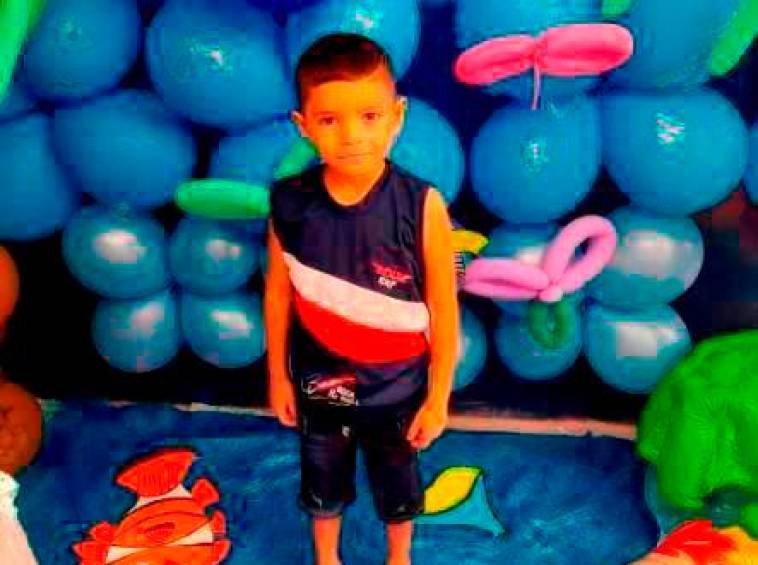 Maximiliano, de 6 años, estuvo desaparecido durante 36 días. FOTO: CORTESÍA