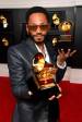 El artista y productor haitiano Kaytranada ganó dos premios por su álbum Bubba. Foto: EFE/EPA/KEVIN MAZUR