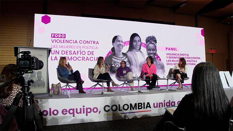 CNE le pone foco a la violencia contra la mujer en política 