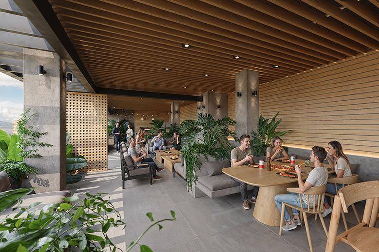 El modelo consiste en edificios diseñados para la vivienda en renta bajo una administración centralizada. FOTO: Itera de Coninsa