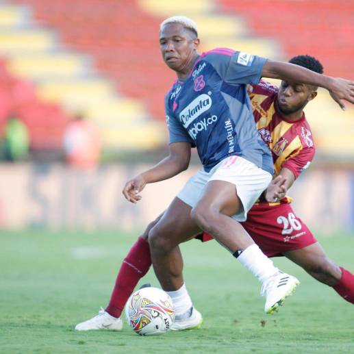 Andrés Ibargüen fue uno de los jugadores más destacados del DIM. Estaba frente al equipo en el que jugó previamente. <span class="mln_uppercase_mln">FOTO</span> <b><span class="mln_uppercase_mln">Colprensa</span></b> 