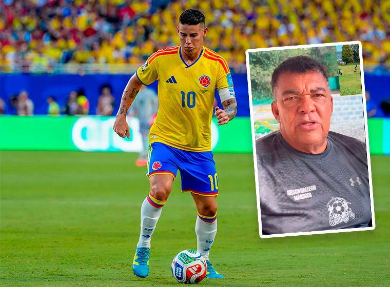 James Rodríguez, volante de la Selección Colombia. El entrenador antioqueño Nelson Gallego cree que faltaron variantes durante el Mundial. FOTO JUAN ANTONIO SÁNCHEZ