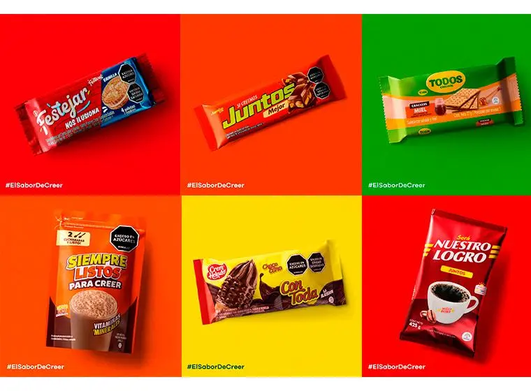 Los 17 productos de Grupo Nutresa cambiaron temporalmente sus empaques para incluir mensajes de optimismo que acompañan momentos cotidianos de consumo. La campaña lleva mensajes como “vamos con fe” o “hagamos historia juntos”, en una intervención que llega a ocho de cada diez hogares en Colombia. <b><span class="mln_uppercase_mln"> </span></b>FOTO<b><span class="mln_uppercase_mln"> cortesía</span></b>