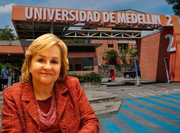 Aura Marleny Arcila ha presidido durante varios periodos la Consiliatura, el máximo órgano de gobierno de la Universidad de Medellín. FOTO: EL COLOMBIANO