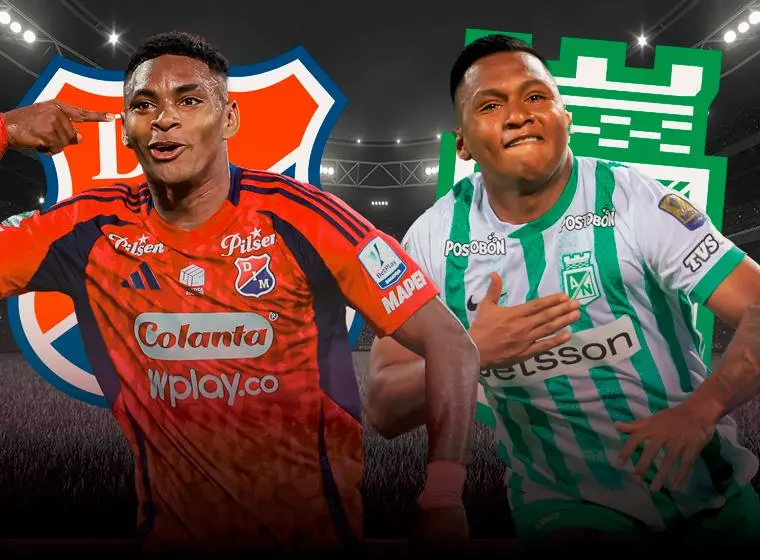 Brayan León y Alfredo Morelos, son sinónimo de gol en DIM y Nacional y ambos pueden ser fichas determinantes en este nuevo clásico. FOTOS MANUEL SALDARRIAGA Y CAMILO SUÁREZ