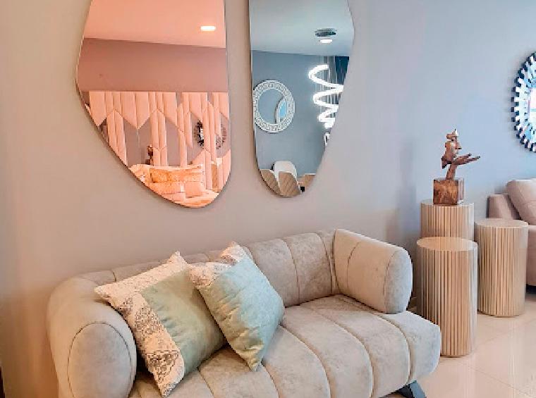 Mobiliario por la firma Sergio Velosa. FOTO cortesía.