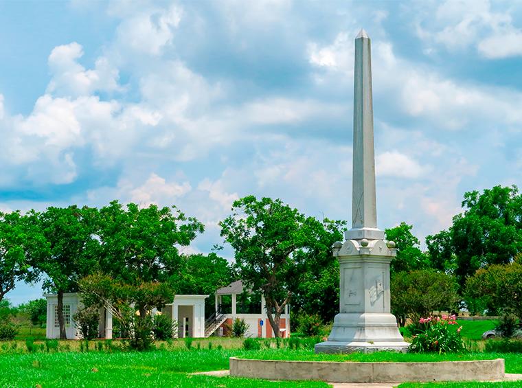 The Fannin Battleground. Fotografía: Shutterstock. 