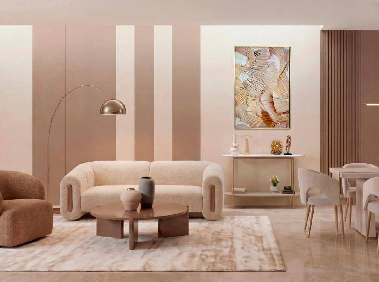 Este año las tonalidades se mueven en blancos suaves que simbolizan calma, nuevos comienzo y serenidad. Cortesía: Jamar. 