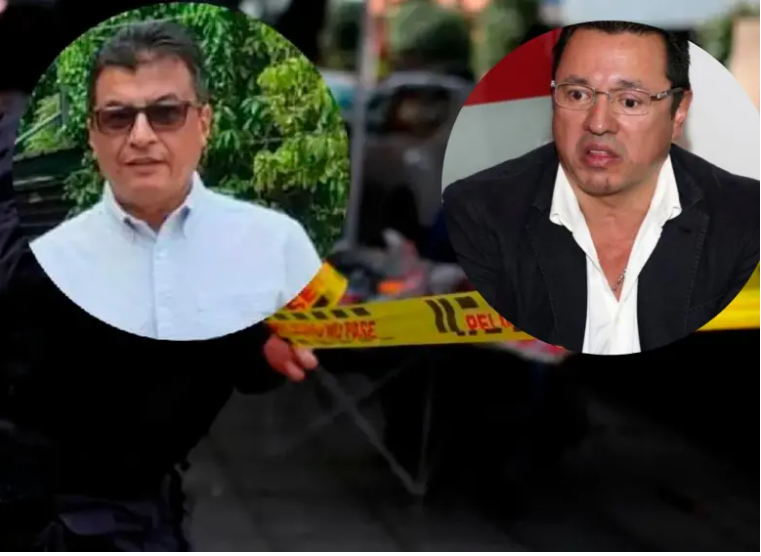 <b>Juan Sebastián Aguilar</b>, conocido como ‘Pedro Pechuga’ y Hernando Sánchez. Foto: Colprensa y Cortesía