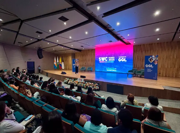 La semana pasada se presentó en Medellín el STEM women annual report Colombia. FOTO Cortesía Alcaldía de Medellín