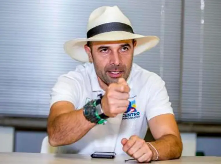 Guerra es senador del Centro Democrático, fue precandidato presidencial de ese partido y en las elecciones legislativas de marzo fue elegido representante a la Cámara por Antioquia. FOTO Juan Antonio Sánchez