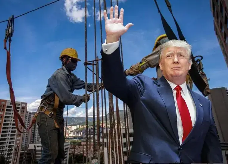 Aunque el discurso de Trump siga hablando de muros y deportaciones, la realidad en los campos agrícolas parece estar dictando otra lógica: sin migrantes, no hay cosecha en Estados Unidos. FOTO: AFP y Colprensa.