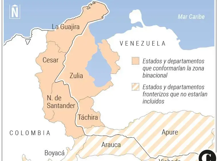 Esta es la zona binacional. Foto: EL COLOMBIANO.
