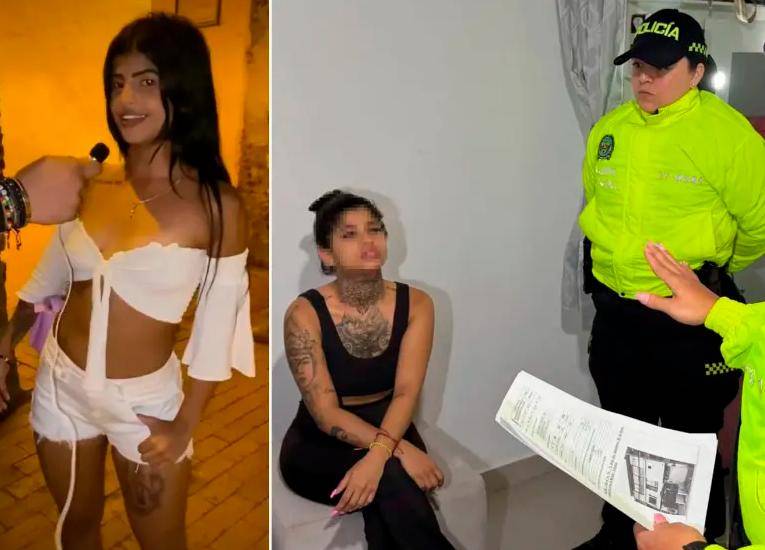 Valentina Mor tiene 23 años. Esta no es la primera vez que se ve involucrada en escándalos que rayan con el delito. FOTO CORTESÍA