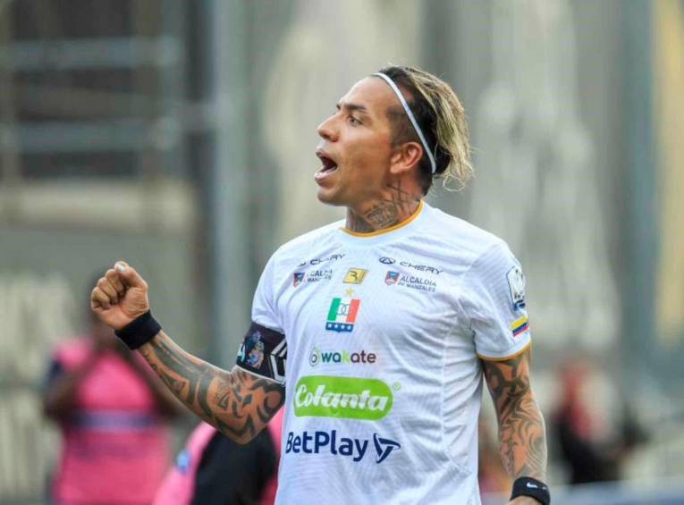 Once Caldas, que es dirigido por Hernán Darío Herrera y tiene al goleador Dayro Moreno, es uno de los equipos colombianos en octavos de final de la Copa Sudamericana. FOTO CAMILO SUÁREZ 
