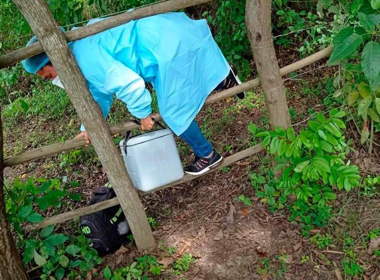El reto de llegar con las vacunas a zonas rurales en el país