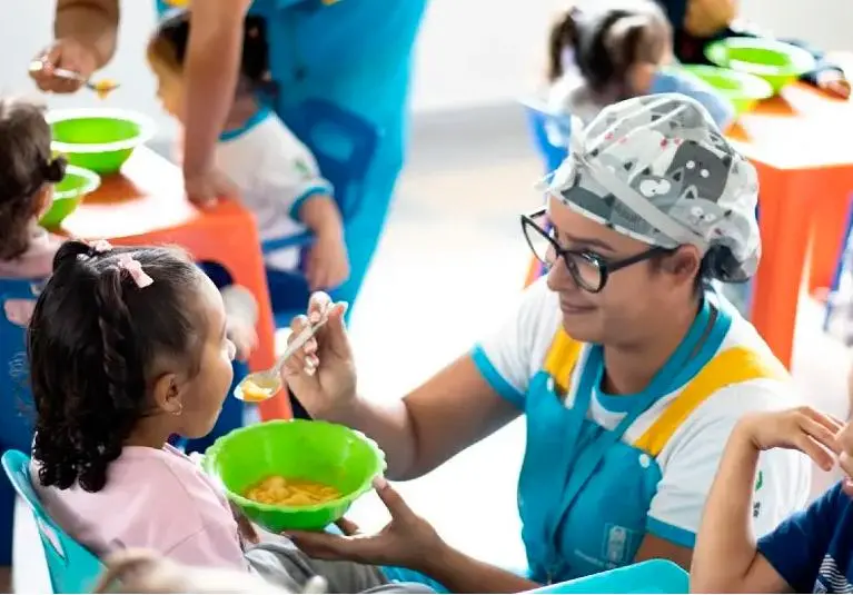 Desde el programa Buen Comienzo se han trazado varias estrategias para disminuir el problema de desnutrición. FOTO: ALCALDÍA