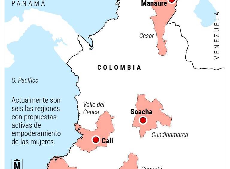 Las 180 mujeres firmantes de paz que apuestan por ser líderes sociales
