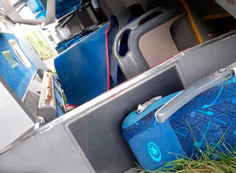 Accidente de bus en Santa Rosa de Osos deja 12 lesionados