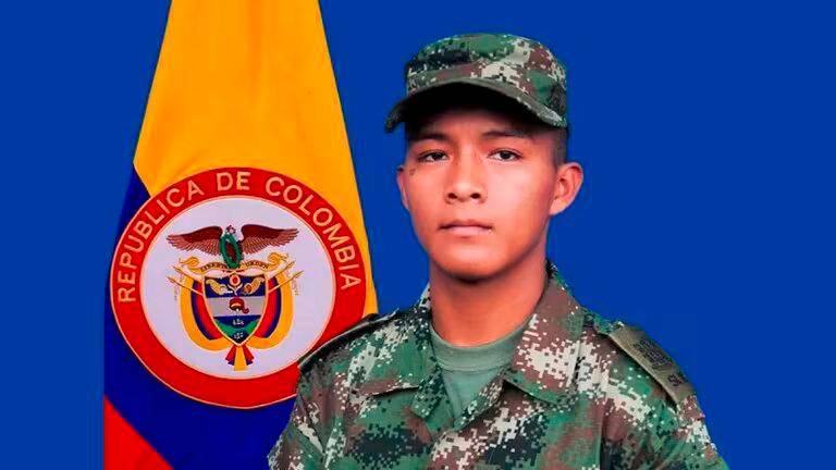 Alexander Orozco Zambrano, el soldado señalado de ser infiltrado de las disidencias de las Farc y que falleció después de ser capturado. Foto Cortesía Ejército de Colombia.